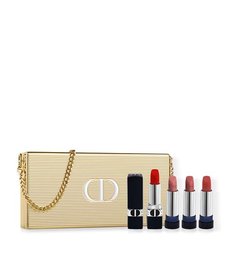 dior lipstick bag gold|christian dior lipstick price.